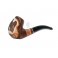 German Eagle 5.6 inch Hand Carved Tobacco Smoking Pipe for 9 mm filter