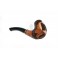 German Eagle 5.6 inch Hand Carved Tobacco Smoking Pipe for 9 mm filter