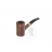 New Long Steam BRIAR  Tobacco Smoking Pipe, POKER , GG brand, Handmade