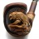 New Unique HAND CARVED Tobacco Smoking Pipe Pipes Pipa * Panther * Handmade