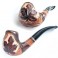 * Canada Maple Leaf * Handmade Hand Carved Tobacco Smoking Pipe, Pear tree wood for 9 mm filter