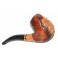 New 5.6 inch Handmade Ukrainian Tobacco Smoking Pipe * Red Lion Head *