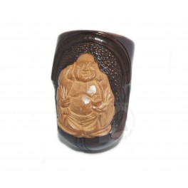 Handmade Hand Carved Tobacco Smoking Pipe * Buddha *