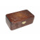 Hand Carved Ship Classic Wooden Box for Tobacco Smoking Pipe Medium Size