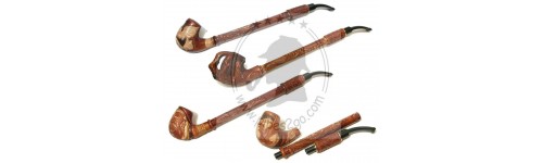 Hookah Long Leather Pipes